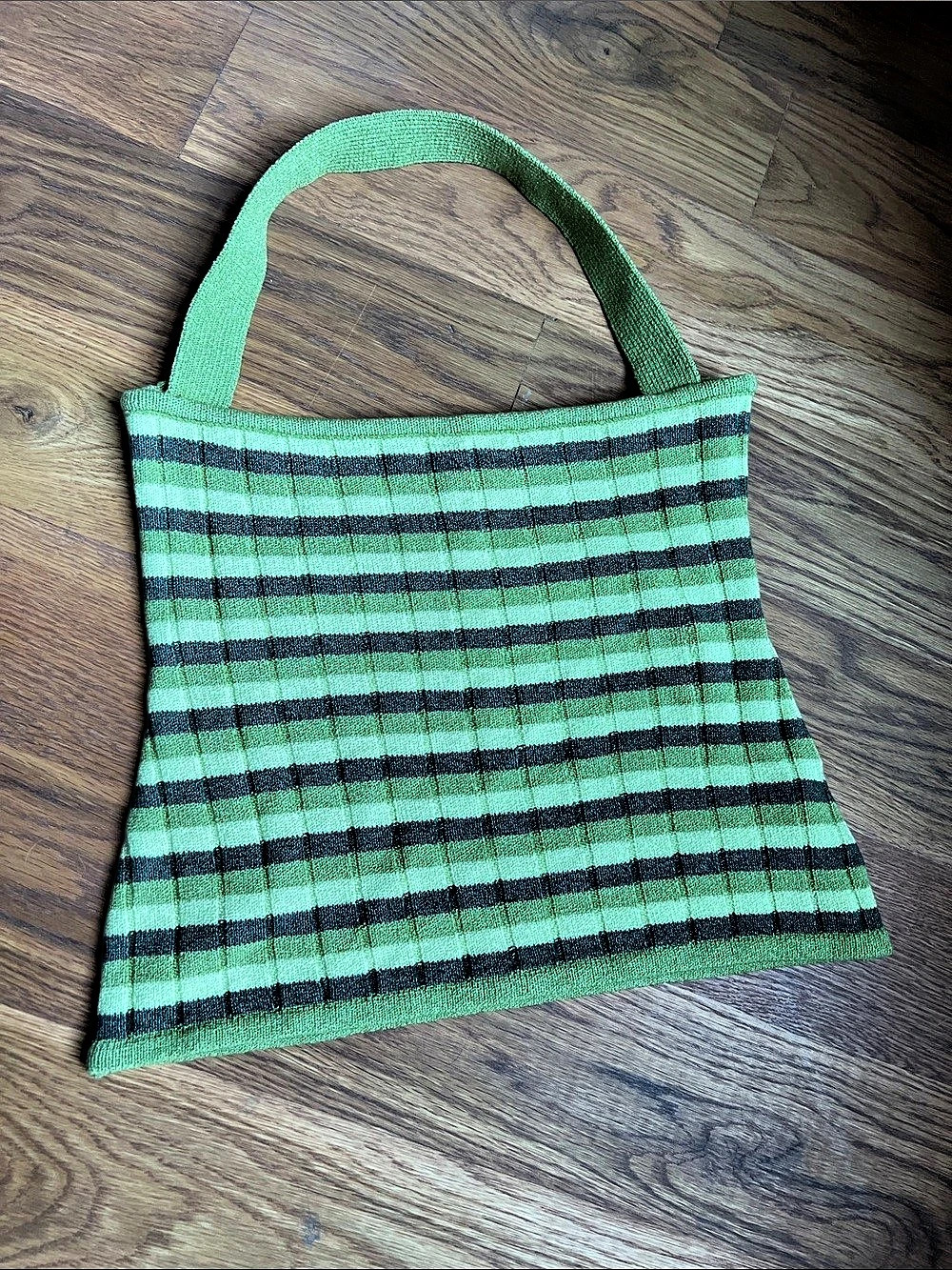 Faithfull the Brand Striped Green Top